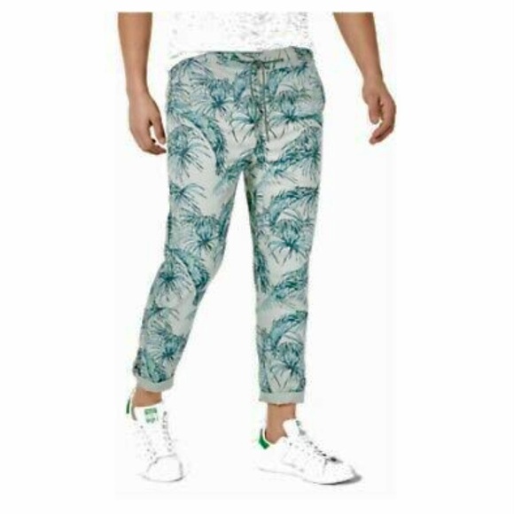 American Rag Men’s Chino Drawstring Pants- Aqua Chill- Medium - Picture 2 of 9